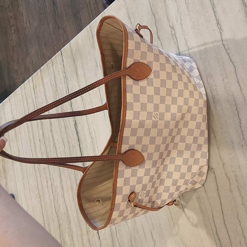 Louis Vuitton Neverfull Damier Azul Mm